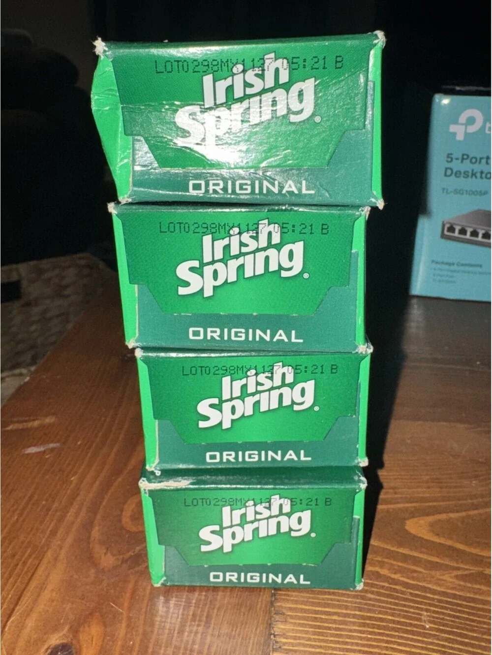 (4) Irish Spring Original Deodorant Soap 3.7oz (Old Version NO FLAX Seed Oil)